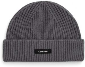Čiapky Calvin Klein Jeans  CLASSIC COTTON RIB BEANIE K50K512362