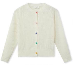 Kabáty Compania Fantastica  COMPAÑIA FANTÁSTICA Cardigan 10231 - Ecru