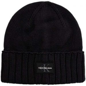 Čiapky Calvin Klein Jeans  MONO LOGO PATCH BEANIE RUB K50K512463