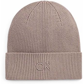 Čiapky Calvin Klein Jeans  CK EMBROIDERY FINE RIB BEANIE K60K612590