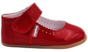 Balerínky/Babies Angelitos  541 Merceditas respetuosa charol Rojo