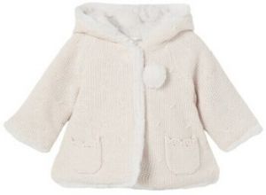 Kabáty Mayoral  2304 Chaqueta tricot recién nacido Crudo