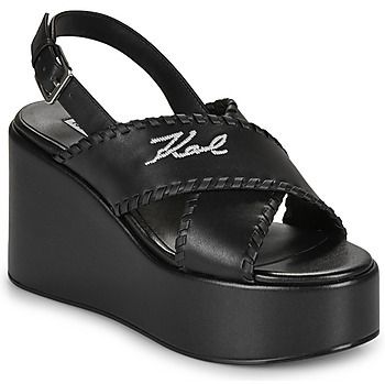 Sandále Karl Lagerfeld  WENDY Whipstich Kross Strap