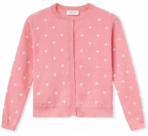 Kabáty Compania Fantastica  COMPAÑIA FANTÁSTICA Cardigan 10235 - Pink/White