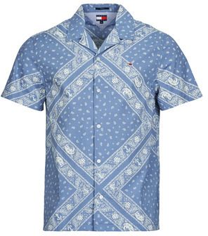 Košele s krátkym rukávom Tommy Jeans  TJM REG AOP SS SHIRT EXT