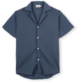 Košele s dlhým rukávom Imago  Waffle Shirt - Blue