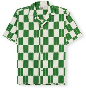 Košele s dlhým rukávom Imago  Green Tile Shirt - Green