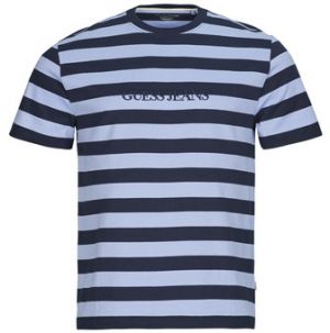 Tričká s krátkym rukávom Guess  SS CN REG STRIPED YD TEE