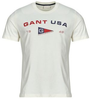 Tričká s krátkym rukávom Gant  GRAPHIC SS T-SHIRT
