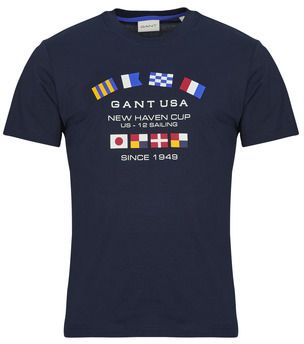 Tričká s krátkym rukávom Gant  GRAPHIC SS T-SHIRT