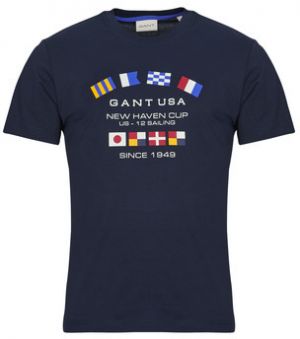 Tričká s krátkym rukávom Gant  GRAPHIC SS T-SHIRT