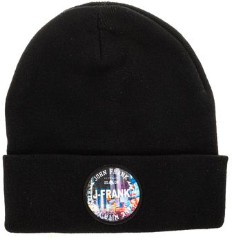 Čiapky John Frank  JFBN18W01-BLACK-BLACK