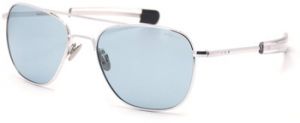 Slnečné okuliare Randolph  Occhiali da Sole  Aviator AF271 23K White Gold