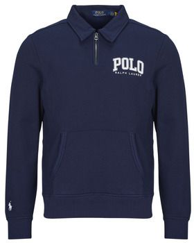 Mikiny Polo Ralph Lauren  SWEATESHIRT DEMI ZIP LOGO BRODE