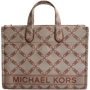 Veľká nákupná taška/Nákupná taška MICHAEL Michael Kors  30S3G3GT3J-LGGRABTOTE-NATUR LUGGAGE