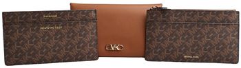Peňaženky MICHAEL Michael Kors  34H3G8ED7-BROWN-LUGGAGE