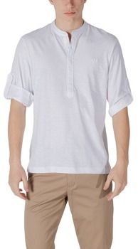 Polokošele s dlhým rukávom Antony Morato  REGULAR FIT WITH EMBROIDERED LOGO MMKL00334-FA100260