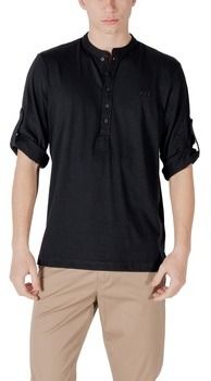Polokošele s dlhým rukávom Antony Morato  REGULAR FIT WITH EMBROIDERED LOGO MMKL00334-FA100260