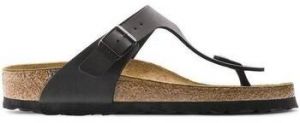 Sandále BIRKENSTOCK  Gizeh Birko-Flor Regular - Preto