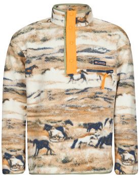 Flísové mikiny Columbia  HELVETIA II PRINTED HALF SNAP FLEECE