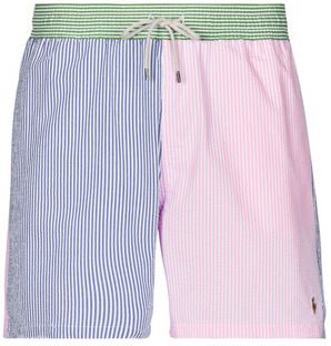 Plavky Polo Ralph Lauren  MAILLOT DE BAIN A RAYURES EN SEERSUCKER