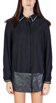 Košele a blúzky Vila  VIDOGMA O-NECK LS 14101545