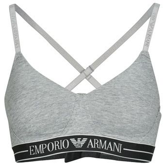 Športové podprsenky Emporio Armani  EVERYDAY COTTON PADDED SOFT COUTOUR BRA