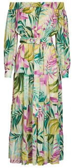 Dlhé šaty Guess  JOSEE OFF SHOULDER