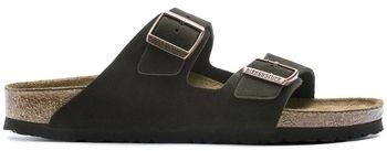 Sandále BIRKENSTOCK  Arizona SF Suede Leather Narrow - Mocha