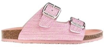 Sandále Pablosky  Bio Rafia Kids Sandals 440573 - Fucsia Champagne