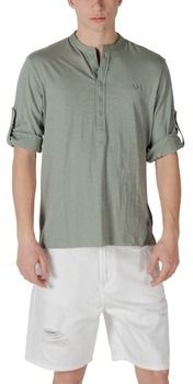 Polokošele s dlhým rukávom Antony Morato  REGULAR FIT WITH EMBROIDERED LOGO MMKL00334-FA100260