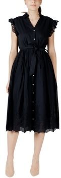 Krátke šaty Vila  Vianglassi V-Neck S/L Midi 14105143