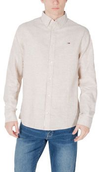 Košele s dlhým rukávom Tommy Hilfiger  TJM REG LINEN BLEND DM0DM20875