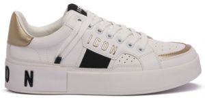 Módne tenisky Icon  WHITE GOLD