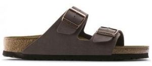 Sandále BIRKENSTOCK  Arizona Birko-Flor Birkibuc Narrow - Mocca