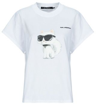 Tričká s krátkym rukávom Karl Lagerfeld  IKON AQUARELLE C LOOSE T-SHIRT