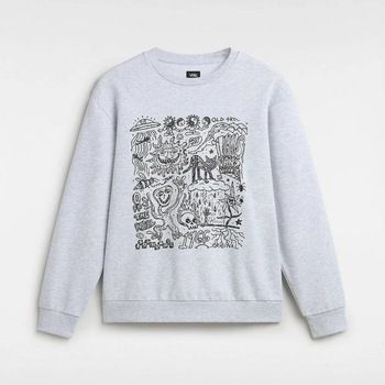 Mikiny Vans  SKOOL DOODLE FT RELAXED CREW