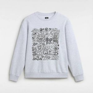 Mikiny Vans  SKOOL DOODLE FT RELAXED CREW