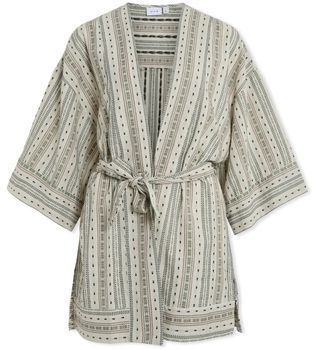 Kabáty Vila  Senso Kimono - Birch/Embroidery