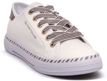 Módne tenisky Tom Tailor  WHITE