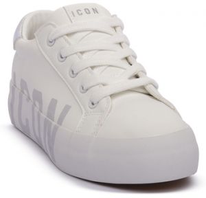 Módne tenisky Icon  WHITE ARGENTO