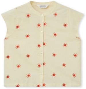 Blúzka Compania Fantastica  COMPAÑIA FANTÁSTICA Shirt 41116 - Yellow