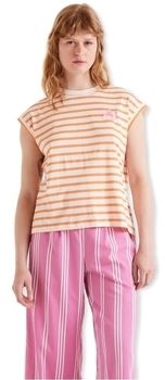 Mikiny Compania Fantastica  COMPAÑIA FANTÁSTICA T-Shirt 42107 - White/Orange