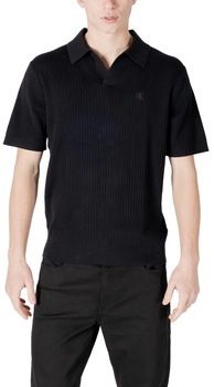 Svetre Calvin Klein Jeans  LINEAR SS POLO SWEAT J30J326631