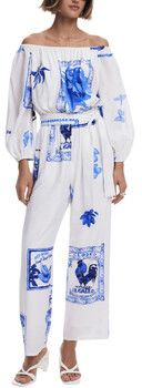 Módne overaly Desigual  JUMPSUIT_TÁMESIS 25SWPW06