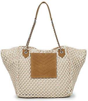 Kabelky Ikks  1440 CABAS XL CROCHET SUEDE