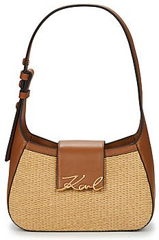 Tašky cez rameno Karl Lagerfeld  K/SIGNATURE SM SHB RAFFIA