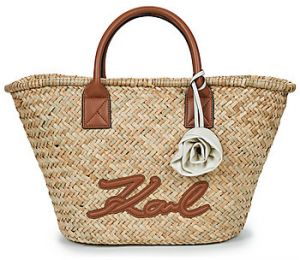 Veľká nákupná taška/Nákupná taška Karl Lagerfeld  K/SIGNATURE RAFFIA  MD BASKET