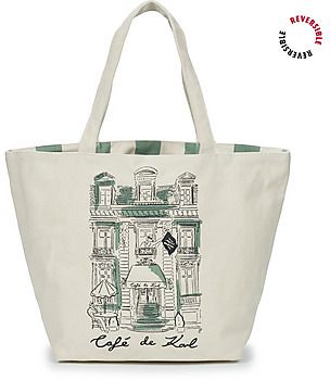 Veľká nákupná taška/Nákupná taška Karl Lagerfeld  K/JP STRIPED REV. CANVAS SHOP