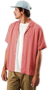 Košele s dlhým rukávom Brava Fabrics  Tramuntana Shirt - Red